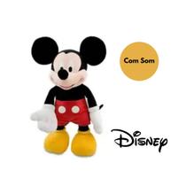 Pelúcia Disney Mickey com Som 40cm 3+ BR332 Multikids