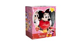 Pelucia Disney Mickey e Minnie Dia dos Namorados - BR2429 MULTIKIDS