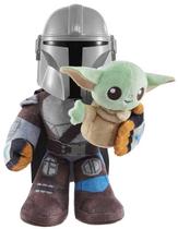 Pelúcia Disney Star Wars Mandalorian Baby Yoda c/som Mattel
