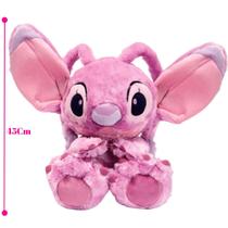 Pelúcia Disney Stitch Angel Rosa 45Cm Big Feet 2+ F00643 Fun Pelúcia Disney Stitch Angel Rosa 45Cm Big Feet 2+ F00643 Fun