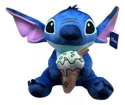 Pelúcia Disney Stitch Com Sorvete 30cm Lilo & Stitch - Fun Pelúcia Disney Stitch Com Sorvete 30cm Lilo & Stitch - Fun