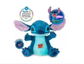 Pelucia Disney Stitch Original- C/ Som 30cm Multikids