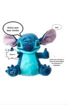 Pelucia Disney Stitch Original- C/ Som 30cm Multikids