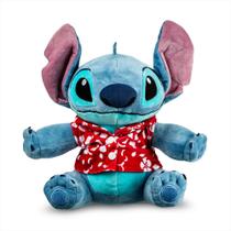 Pelucia Disney Stitch Original E Com Roupa de Havaiano 25CM