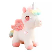 Pelúcia Divertida Unicórnio 30x26cm Branco e Rosa DRM1017 - Dorémi Pelúcia Divertida Unicórnio 30x26cm Branco e Rosa DRM1017 - Dorémi