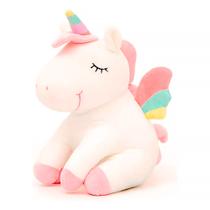 Pelúcia Divertida Unicórnio Sentado 30x25cm DRM1073 - Dorémi Pelúcia Divertida Unicórnio Sentado 30x25cm DRM1073 - Dorémi