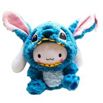 Pelúcia Do Stitch Com Hello Kitty Cosplay 20cm Kawaii Fofo