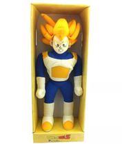 Pelúcia Dragon Ball Z Vegeta Super Sayajin