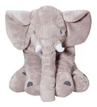 Pelúcia Elefante Almofada Bugababy Buguinha Cinza Metoo