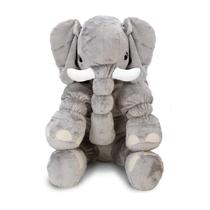 Pelúcia Elefante Cinza Gigante 68 Cm Cortex Pelúcia Elefante Cinza Gigante 68 Cm Cortex