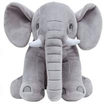 Pelúcia Elefantinho Cinza Super Macio Buba 10742 Pelúcia Elefantinho Cinza Super Macio Buba 10742