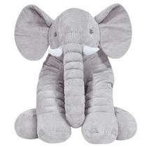 Pelucia em formato de elefante super fofinho tamanho 60cm. - LITA