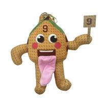 Pelúcia Engraçada Sammy Jandel Nº. 9 N graus Brinquedo De Pelúcia Portátil Com Língua Que Sai, Presente