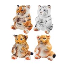 Pelúcia Felinos Filhote 26cm Sortido em 4 Modelos - Caa Toys Pelúcia Felinos Filhote 26cm Sortido em 4 Modelos - Caa Toys