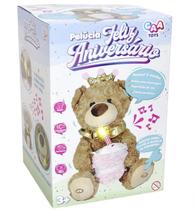 Pelucia feliz aniversario - caa brasil