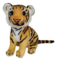 Pelúcia Filhote Sentado 25cm Realista Simba