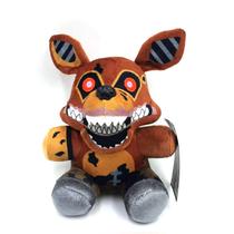 Pelucia five nights at freddys fnaf game animatronics nightmare foxy twisted ones 18cm