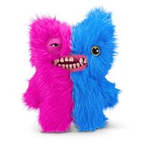 Pelúcia Fuggler Misfit Monsters 22 cm Série 1 Rosa e Azul