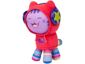 Pelúcia Gabbys Dollhouse DJ Catnip com Som - Sunny Brinquedos