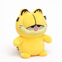 Pelúcia Garfield Modelos com Expressões Variadas, Boneco Garfield Filme Amarelo, 18 a 22 cm