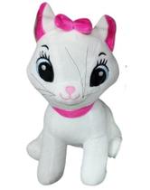 Pelúcia Gatinha Marie Disney 35 cm Super Fofinha Com Laçinho