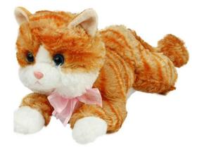 Pelucia gatinho deitado 23cm - bbr