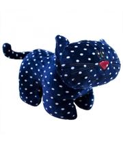 Pelúcia Gato Azul Pintas Brancas 30cm Pelúcia Gato Azul Pintas Brancas 30cm