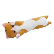 Pelúcia Gato Caramelo Travesseiro Amigos do Coração -DM Toys