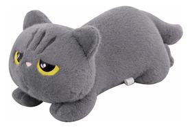 Pelúcia Gato Preto Almofada 45Cm Travesseiro Algodão M4Cio