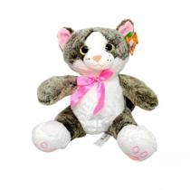 Pelucia Gato Sentado 30x24x24cm Fizzy