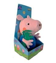 Pelúcia George Pig Original 25Cm, Sunny