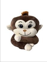 Pelúcia Gigante Macaco 110cm Fofo Macio para Dormir Abraçado Pelúcia Gigante Macaco 110cm Fofo Macio para Dormir Abraçado