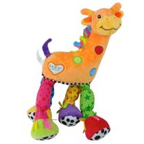 Pelúcia Girafa Chocalho Infantil - Castela