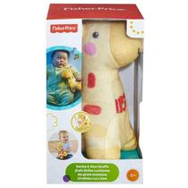 Pelúcia Girafa Com Som Fisher-Price Amarelo Mattel Ckv15