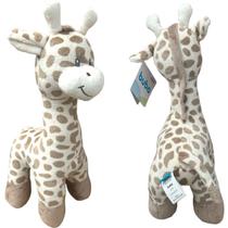 Pelucia Girafa Infantil Safari Buba GirafinhaPara Bebe