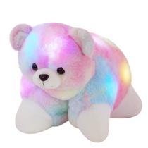 Pelúcia Glow Guards de 38 cm Light Up Musical Rainbow Teddy Bear