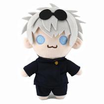 Pelúcia Gojo Satoru e Geto Suguru 18cm Jujutsu Kaisen Bonecos Fofos descrição