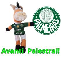 Pelúcia GRANDE 50cm PALMEIRAS Cavalinho Fantastico Pelucia Futebol Cavalo Macio Boneco Pelucia - PANAMI