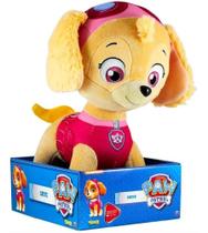 Pelúcia Grande Patrulha Canina Skye 30cm Brinquedo Infantil