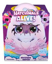 Pelúcia Hatchimails Alive Pufficornio Surpresa - Sunny