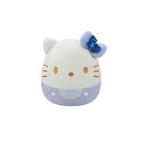 Pélucia Hello Kitty Azul de 20cm (50 anos) - Squishmallows Pélucia Hello Kitty Azul de 20cm (50 anos) - Squishmallows