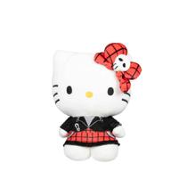Pelúcia Hello Kitty com Terninho Sunny Hello Kitty e Amigos com Visual Fofo e Elegante Pelúcia Hello Kitty com Terninho Sunny Hello Kitty e Amigos com Visual Fofo e Elegante