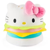 Pelúcia Hello Kitty Hambúrguer Gund - 20cm - Oficial Sanrio Pelúcia Hello Kitty Hambúrguer Gund - 20cm - Oficial Sanrio