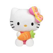 Pelucia Hello Kitty Pascoa Com Cenoura 20 cm Sunny Pelucia Hello Kitty Pascoa Com Cenoura 20 cm Sunny