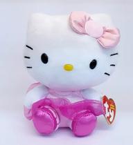 Pelúcia Hello Kitty - Sanrio - Dtc 15cm Bailarina Hellokitty