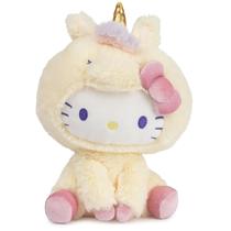Pelúcia Hello Kitty Unicorn GUND - 15cm - Amarela