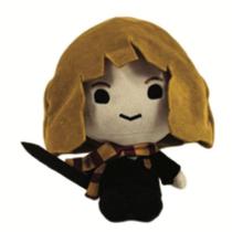 Pelúcia Hermione Granger 33cm Uniforme Grifinória Marrom Candide