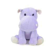 Pelúcia Hipopótamo Coleção Filhotes 24 cm Brumar - 455