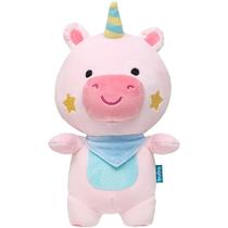 Pelúcia Infantil Buba Turminha Soft Unicórnio Rosa - 16988