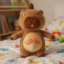Pelúcia Infantil Mundo Bita Capivara 28cm Fun Divirta-se